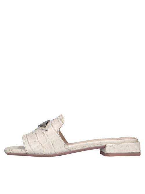 Mules in pelle LORENZO MARI | SAMU MAG 32 COCCOBIANCO-ARGENTO